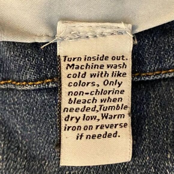 Lane Bryant Dark Wash Denim Jacket Women Plus Size 24 - Picture 6 of 6